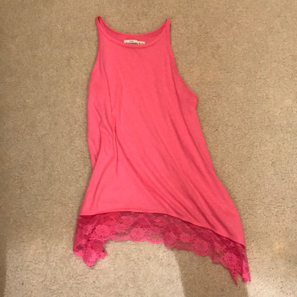 Pink tank top